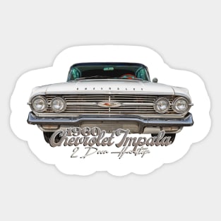 1960 Chevrolet Impala 2 Door Hardtop Sticker